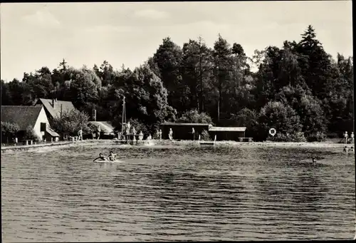 Ak Gehren in der Niederlausitz, Waldbad