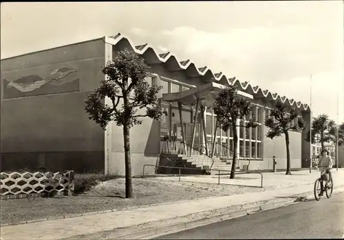 Ak Bad Liebenwerda in Brandenburg, Schwimmhalle