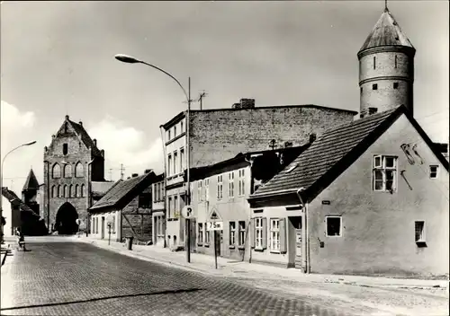 Ak Grimmen in Vorpommern, Greifswalder Tor