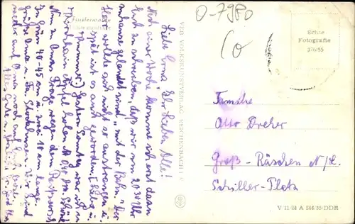 Ak Finsterwalde in der Niederlausitz, Thälmannstraße