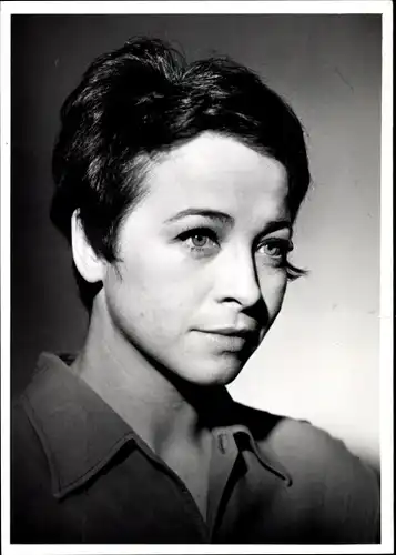 Foto Ak Schauspielerin Christine Ostermeyer, Portrait