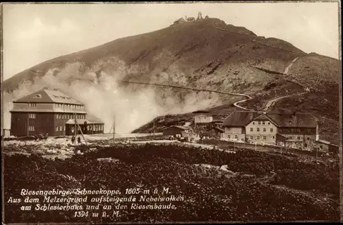 Ak Riesengebirge, Schlesierhaus, Schronisko Dom Slaski, Riesenbaude