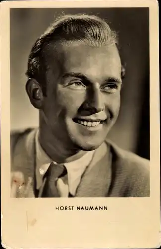 Ak Schauspieler Horst Naumann, Portrait