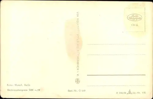 Ak Schauspieler Horst Naumann, Portrait