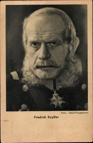 Ak Schauspieler Friedrich Kayßler, Portrait, Als Kaiser Franz Joseph I., Ross Verlag