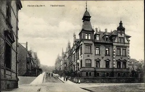 Ak Kaiserslautern in der Pfalz, Hackstraße
