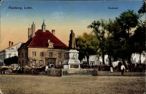 Ak Phalsbourg Pfalzburg Lothringen Moselle, Denkmal