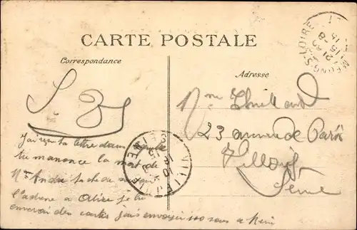 Ak Dry Loiret, Chateau du Bouchet