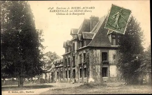Ak Barneville sur Seine Eure, Chateau de la Bourgevisie