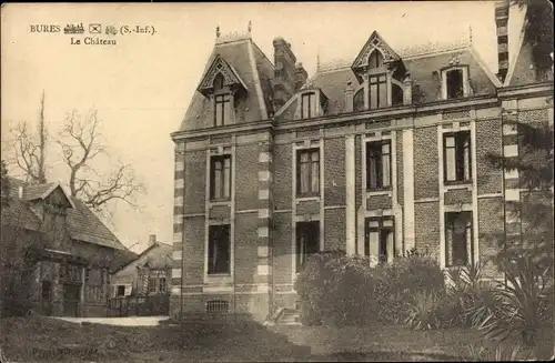 Ak Bures en Bray Seine Maritime, Le Chateau
