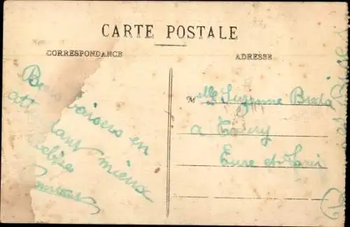 Ak Brest Finistère, L'Entree du Port de Guerre