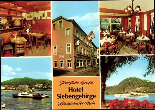 Ak Königswinter am Rhein, Hotel Siebengebirge