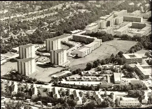 Ak Hamburg Nord Langenhorn, Fliegeraufnahme