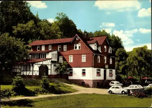 Ak Gemünden am Main Unterfranken, Gasthof Zum Waldfrieden