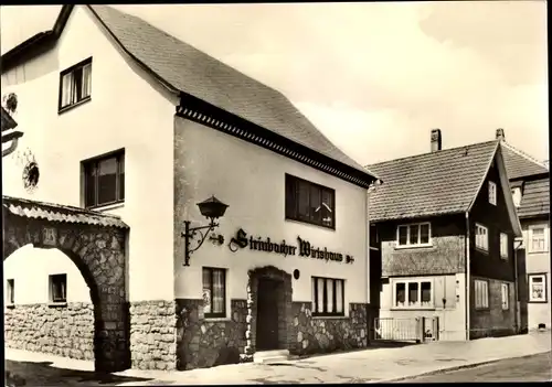Ak Steinbach Hallenberg Thüringen, Steinbacher Wirtshaus