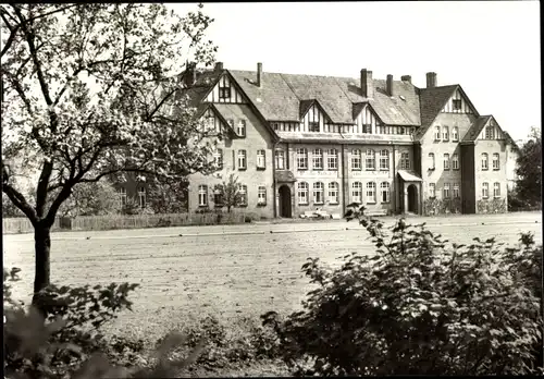 Ak Friedensau Möckern in Sachsen Anhalt, Neue Schule