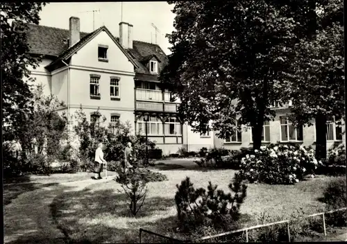 Ak Friedensau Möckern Jerichower Land, Erholungsheim und Altersheim, Villa