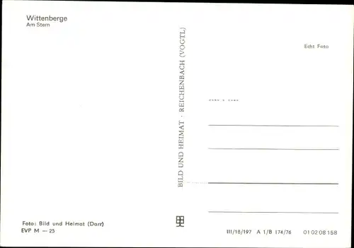 Ak Wittenberge in der Prignitz, Straßenpartie am Stern, Gartenbedarfsgeschäft