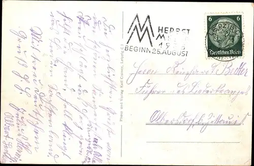 Ak Leipzig in Sachsen, Augustusplatz mit Europahaus, Straßenbahn