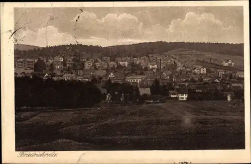 Ak Friedrichroda im Thüringer Wald, Ortsansicht, Panorama