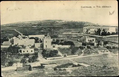 Ak Carthage Karthago Tunesien, Vue generale