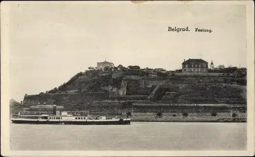 Ak Beograd Belgrad Serbien, Festung