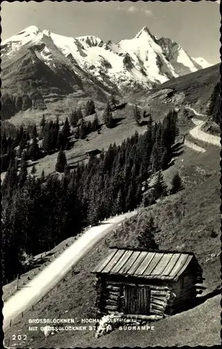 Ak Heiligenblut am Großglockner in Kärnten, Südrampe, Panorama