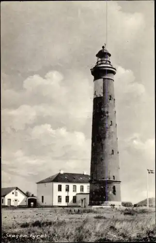 Ak Skagen Dänemark, Fyret, Leuchtturm