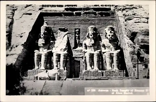 Ak Assuan Ägypten, Ramses II Tempel et Abou Simbel