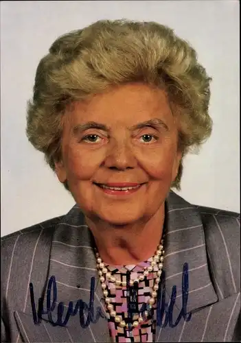 Ak Schauspielerin Heidi Kabel, Portrait, Autogramm