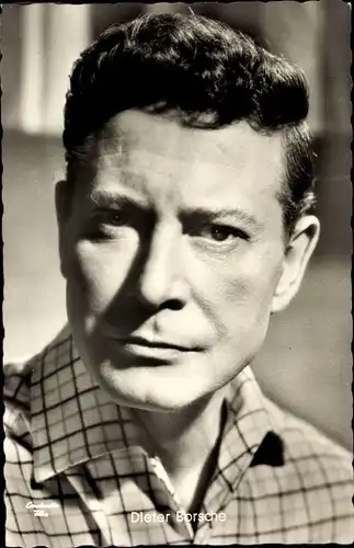 Ak Schauspieler Dieter Borsche, Portrait
