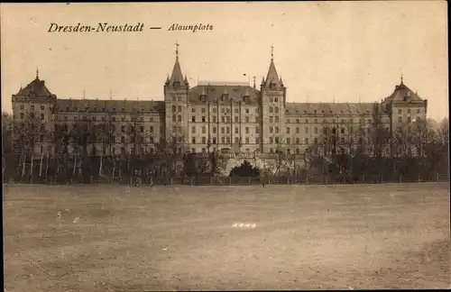 Ak Dresden Neustadt, Alaunplatz