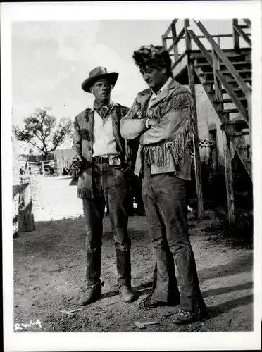 Foto Schauspieler John Wayne, Portrait, Filmszene