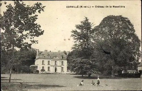 Ak Cornillé Maine et Loire, Chateau de la Maselliere