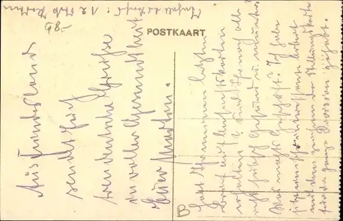 Ak Wytschaete Westflandern, Rue de Kemmel