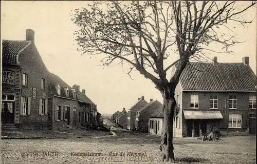 Ak Wytschaete Westflandern, Rue de Kemmel