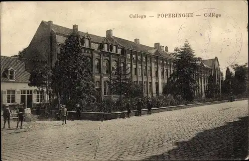 Ak Poperinghe Poperinge Westflandern, College