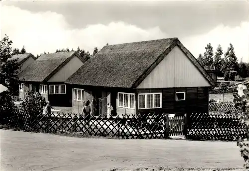 Ak Stahlbrode Sundhagen in Vorpommern, Urlaubersiedlung