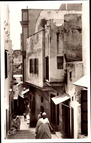 Ak Tanger Marokko, Une Rue de la Casbah