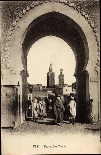 Ak Casablanca Marokko, Porte Boujloude