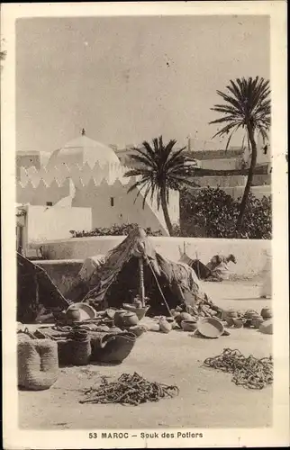 Ak Maroc Marokko, Souk des Potiers