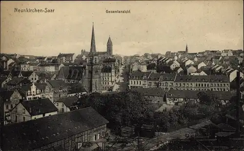 Ak Neunkirchen im Saarland, Gesamtansicht