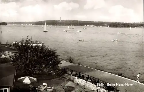 Ak Brandenburg an der Havel, Breite Horn, Panorama