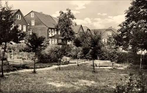 Ak Dröbischau Königsee in Thüringen, Park