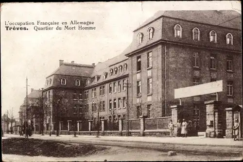 Ak Trier in Rheinland Pfalz, Trèves, Quartier du Mort Homme