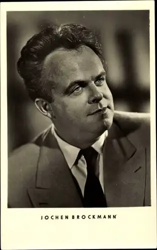 Ak Schauspieler Jochen Brockmann, Portrait, Krawatte