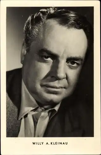 Ak Schauspieler Willy A. Kleinau, Portrait