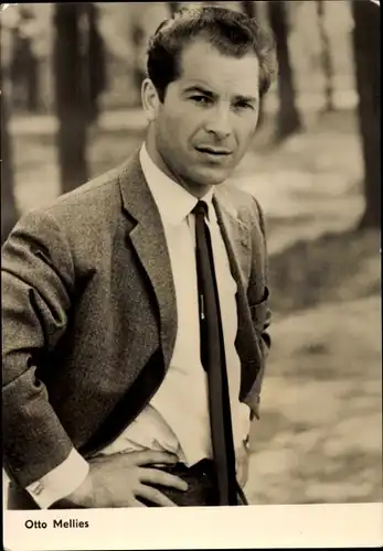 Ak Schauspieler Otto Mellies, Portrait, Krawatte