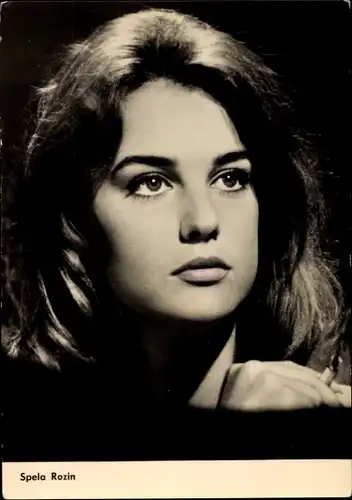 Ak Schauspielerin Spela Rozin, Studentenliebe, Portrait
