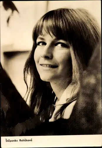 Ak Schauspielerin Stepanka Rehakova, Portrait